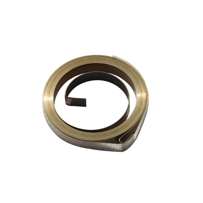 Extension clock constant force coil spring steel power flat spiral torsion spring,0.2mm thickness*11mm width*2120mm length
Extension clock constant force coil spring steel power flat spiral torsion spring,0.2mm thickness*11mm width*2120mm length