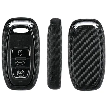 Carbon Fiber TPU Pattern Soft Silicone Car Key Case Cover For Audi A3 A4 B7 B6 B8 A6 C5 C6 Q5 Q7 A4L Car Styling Key Ring Shell
Carbon Fiber TPU Pattern Soft Silicone Car Key Case Cover For Audi A3 A4 B7 B6 B8 A6 C5 C6 Q5 Q7 A4L Car Styling Key Ring Shell