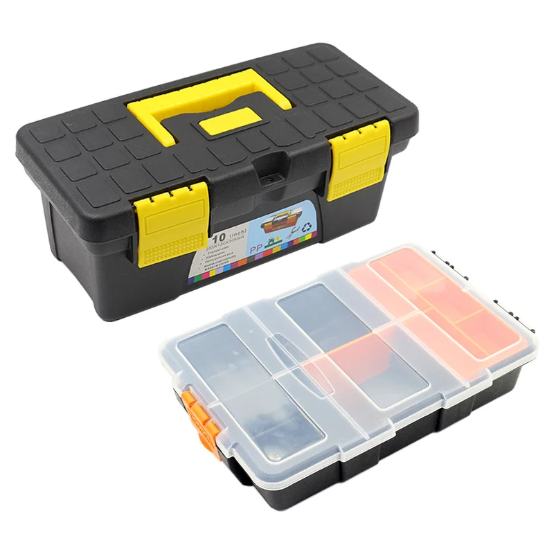 10 inches High-capacity Plastic Electronic component box Jewelry screw Sewing Transparent Category Tool case
10 inches High-capacity Plastic Electronic component box Jewelry screw Sewing Transparent Category Tool case