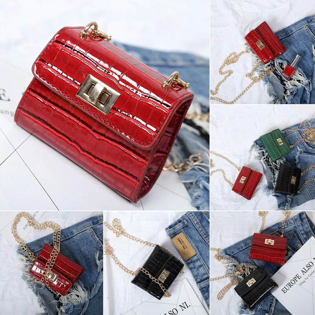 Baby Kids Retro Fashion Mini Messenger Shoulder Bag Girls PU Leather Crossbody Satchel Chains Lock
Baby Kids Retro Fashion Mini Messenger Shoulder Bag Girls PU Leather Crossbody Satchel Chains Lock