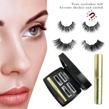 2019 Hot Magnetic Liquid Eyeliner & Magnetic False Eyelashes Set Fast Drying Easy To Wear Long-lasting Liquid Eyeliner
2019 Hot Magnetic Liquid Eyeliner & Magnetic False Eyelashes Set Fast Drying Easy To Wear Long-lasting Liquid Eyeliner