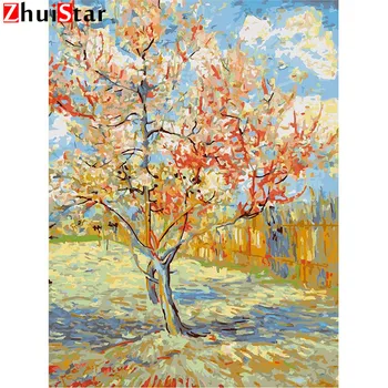 Painting By Numbers Peach Blossom DIY Modern Oil Painting Tree Hand Paint Canvas Picture Home Decoration Flower Wall Art WHH
Painting By Numbers Peach Blossom DIY Modern Oil Painting Tree Hand Paint Canvas Picture Home Decoration Flower Wall Art WHH