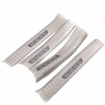 For Nissan Kicks Interior Door Sill Scuff Plate Welcome Pedal Protector Stainless Car Styling Accessories 2016 2017 2018 Model
For Nissan Kicks Interior Door Sill Scuff Plate Welcome Pedal Protector Stainless Car Styling Accessories 2016 2017 2018 Model