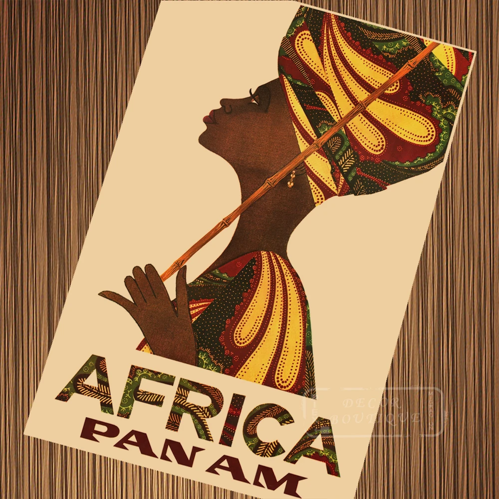 World Travle Africa Propaganda Retro Vintage Kraft Poster Decorative DIY Wall Canvas Sticker Home Bar Posters Decoration
World Travle Africa Propaganda Retro Vintage Kraft Poster Decorative DIY Wall Canvas Sticker Home Bar Posters Decoration