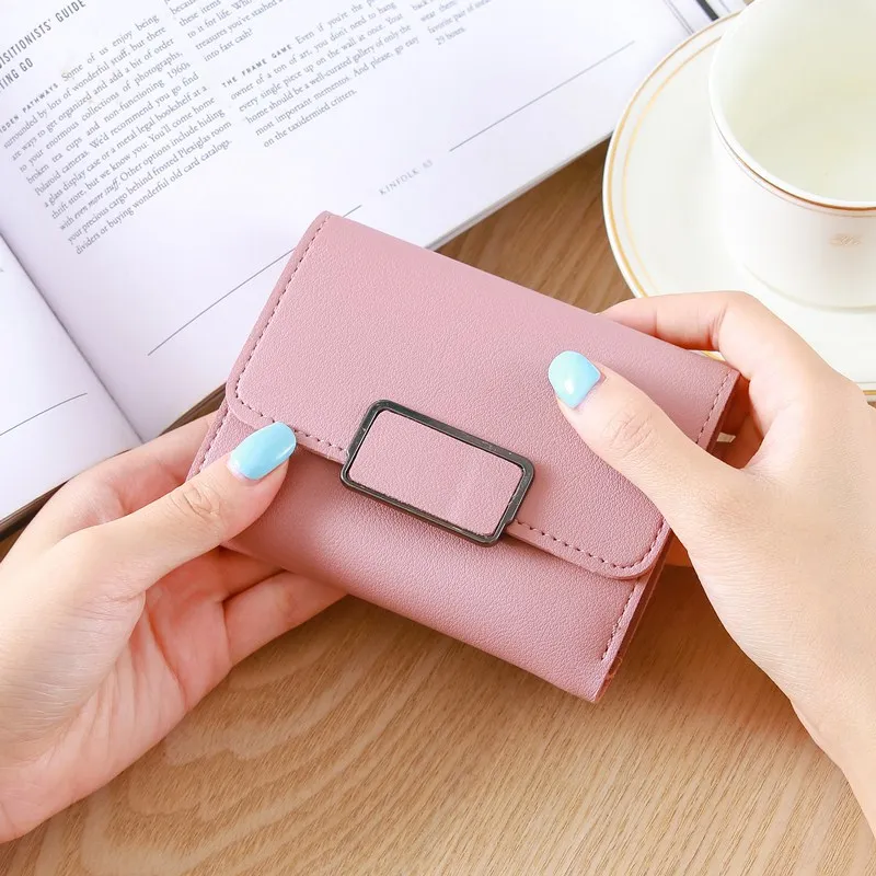 2019 new wallet women short PU Leather simple fashion women's wallet Card holder wallets
2019 new wallet women short PU Leather simple fashion women's wallet Card holder wallets