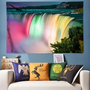 Magic Waterfall Tapestry Bohemian Wall Tapestry Hanging Rainbow Psychedelic Decoration Tapestries Boho Decor Wall Rug Art Cloth
Magic Waterfall Tapestry Bohemian Wall Tapestry Hanging Rainbow Psychedelic Decoration Tapestries Boho Decor Wall Rug Art Cloth