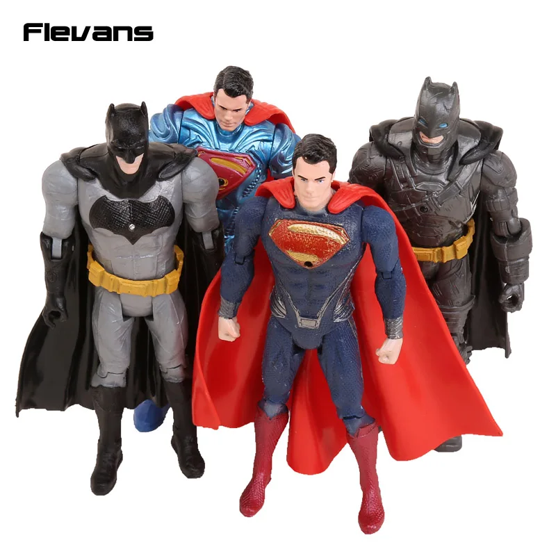 Batman v Superman Dawn of Justice Toys Batman Superman PVC Action Figures Model Toys 7" 18cm 4pcs/set
Batman v Superman Dawn of Justice Toys Batman Superman PVC Action Figures Model Toys 7" 18cm 4pcs/set