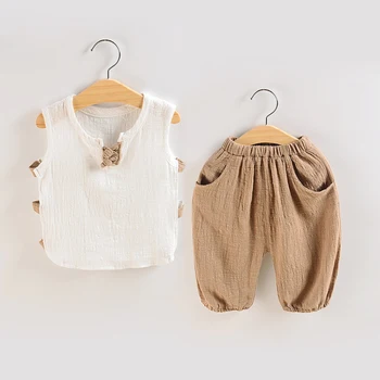 2018 children boys clothing sets summer casual fashion linen pleated 1-4year baby girls&boys sports costume kids clothing sets
2018 children boys clothing sets summer casual fashion linen pleated 1-4year baby girls&boys sports costume kids clothing sets