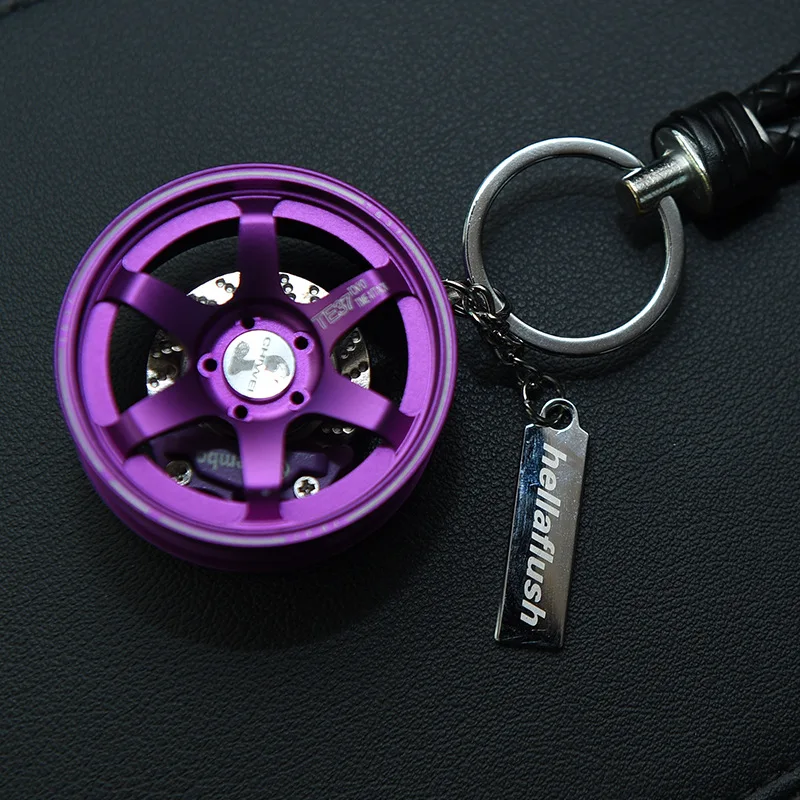 Upscale Luxury Metal Car Logo Wheel Keychain with Leather Rope 360 Rotate Disc Brake Keyring Sleutelhanger Llaveros Chaveiro
Upscale Luxury Metal Car Logo Wheel Keychain with Leather Rope 360 Rotate Disc Brake Keyring Sleutelhanger Llaveros Chaveiro