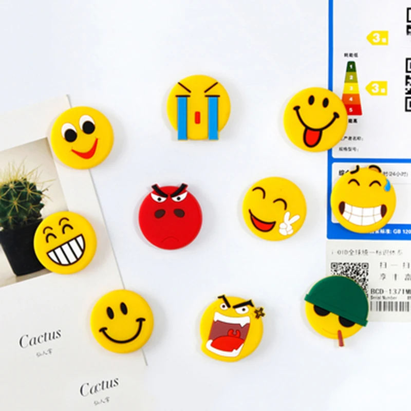 ZOCDOU 1 Piece Yellow Smiling Fridge Refrigerator Magnet Cartoon Cute Expression Angry Cry Face 3D Ice Box Paster Icebox Sticker
ZOCDOU 1 Piece Yellow Smiling Fridge Refrigerator Magnet Cartoon Cute Expression Angry Cry Face 3D Ice Box Paster Icebox Sticker