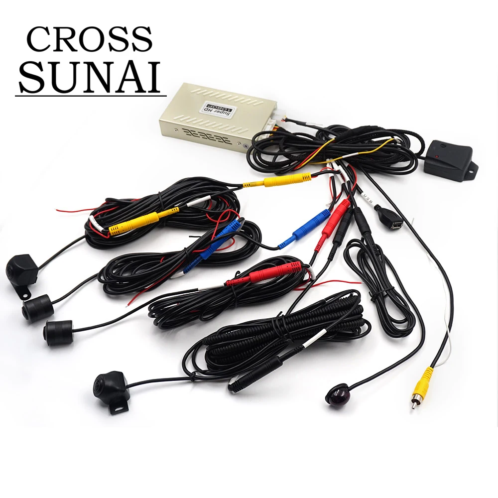 Auto DVR/Dash Camera HD 2D 360 Surround View System driving Support Bird View Panorama System 4 Car Camera 1080P DVR G-Sensor
Auto DVR/Dash Camera HD 2D 360 Surround View System driving Support Bird View Panorama System 4 Car Camera 1080P DVR G-Sensor