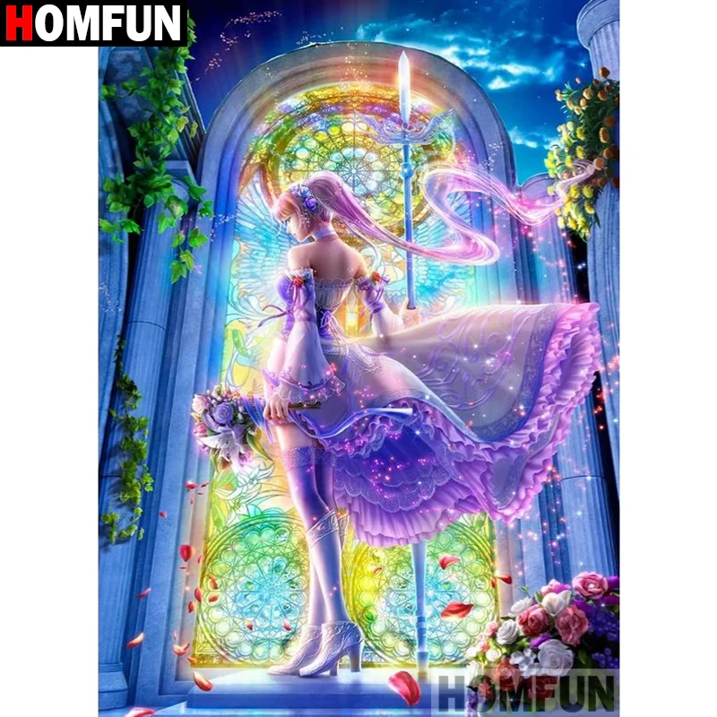 HOMFUN Full Square/Round Drill 5D DIY Diamond Painting "Beauty character" Embroidery Cross Stitch 3D Home Decor A10620
HOMFUN Full Square/Round Drill 5D DIY Diamond Painting "Beauty character" Embroidery Cross Stitch 3D Home Decor A10620