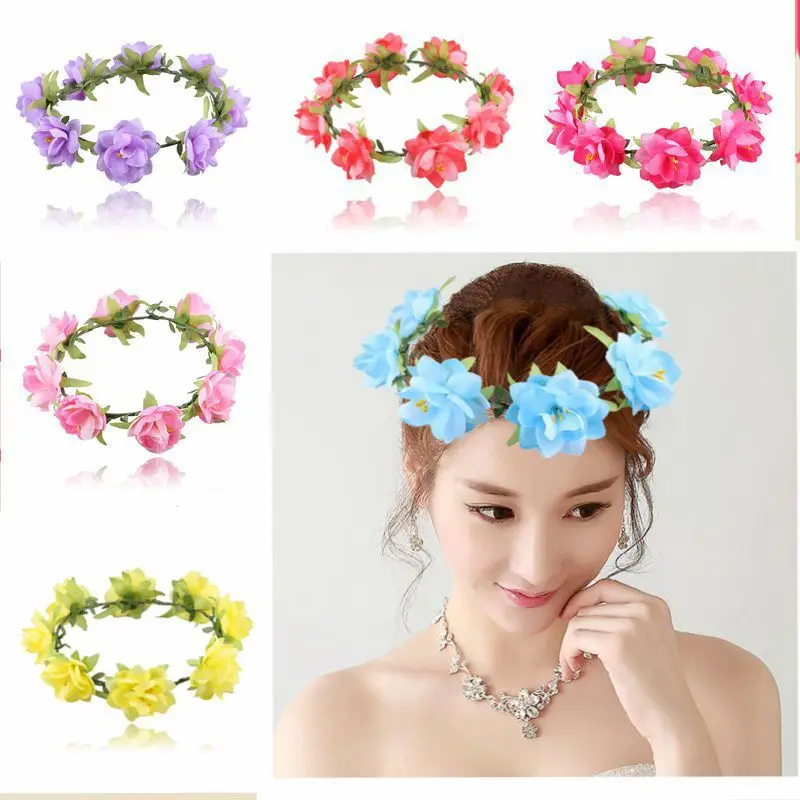 1Pcs DIY Scrapbooking Gift Diameter18cm Head Wreath Artificial Flower Hair Bridal Accessory Decorative Flowers Wreaths Silk
1Pcs DIY Scrapbooking Gift Diameter18cm Head Wreath Artificial Flower Hair Bridal Accessory Decorative Flowers Wreaths Silk