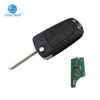 OkeyTech for OPEL Remote Key 2 Button PCF7941 Chip 433MHZ Flip Fold Control for Vauxhall Opel Astra H 2004-2009 Zafira B 2005
OkeyTech for OPEL Remote Key 2 Button PCF7941 Chip 433MHZ Flip Fold Control for Vauxhall Opel Astra H 2004-2009 Zafira B 2005