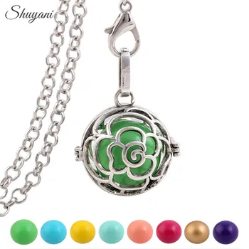 Shuyani Jewelry Harmony Ball Angel Caller Pendant for Pregnant Necklace Fashion Hollow Cage Necklace with Link Chain
Shuyani Jewelry Harmony Ball Angel Caller Pendant for Pregnant Necklace Fashion Hollow Cage Necklace with Link Chain