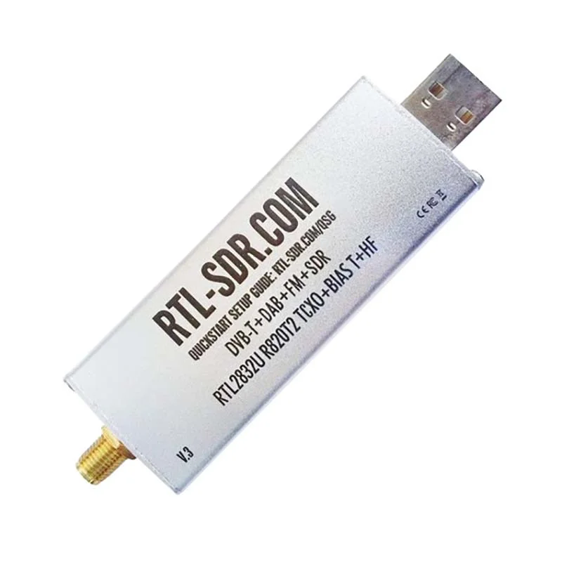 RTL-SDR Blog Radio Receiver V3 RTL2832U 1PPM TCXO HF BiasT SMA Software Defined Radio Receiver
RTL-SDR Blog Radio Receiver V3 RTL2832U 1PPM TCXO HF BiasT SMA Software Defined Radio Receiver