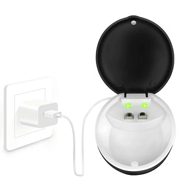 Hearing Aid Battery A13 and Charger ( two Batteries and one charger) for Hearing Aids use battery 13 / a13 / 13a / pr48
Hearing Aid Battery A13 and Charger ( two Batteries and one charger) for Hearing Aids use battery 13 / a13 / 13a / pr48