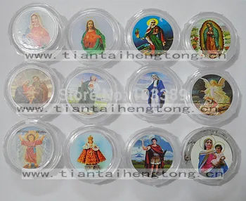 free shipping 10pcs/set transparent plastic rosary box,round gift box with saint picture for 7mm bead rosary special offer
free shipping 10pcs/set transparent plastic rosary box,round gift box with saint picture for 7mm bead rosary special offer