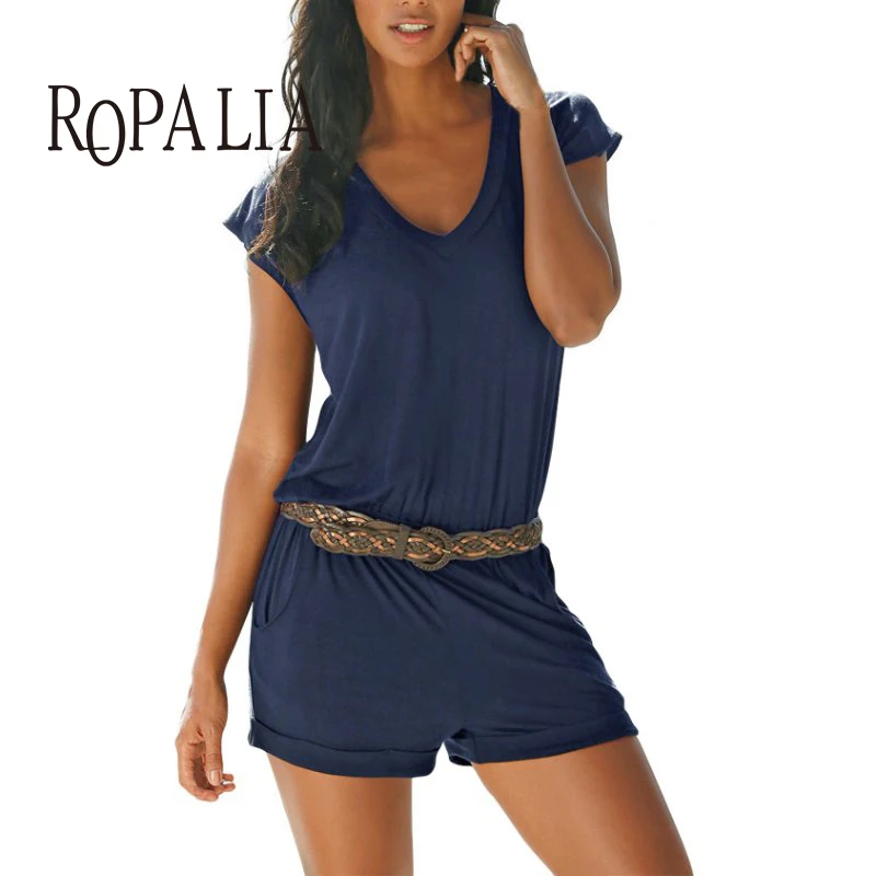 ROPALIA Womens Mini Playsuit Ladies Jumpsuit Summer Party Shorts Beach Shorts Combination
ROPALIA Womens Mini Playsuit Ladies Jumpsuit Summer Party Shorts Beach Shorts Combination