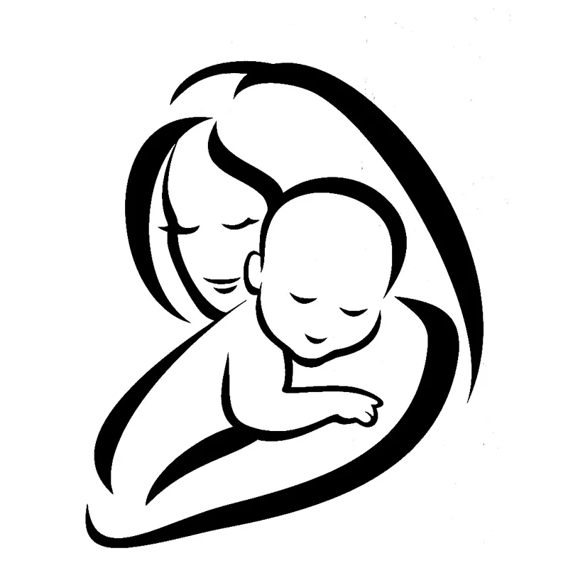 12.3cm*15.2cm Mom Child Fashion Car-Styling Stickers Decals Vinyl Black/Silver S3-5873
12.3cm*15.2cm Mom Child Fashion Car-Styling Stickers Decals Vinyl Black/Silver S3-5873
