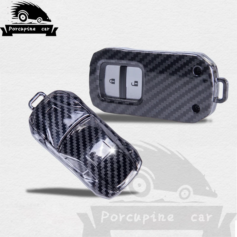 Carbon Fiber Car styling Cover Keyless Remote Car Key Case for Honda Civic 2017 Fit Accord Crosstour CRV CR-V XRV VFC JAZZ
Carbon Fiber Car styling Cover Keyless Remote Car Key Case for Honda Civic 2017 Fit Accord Crosstour CRV CR-V XRV VFC JAZZ