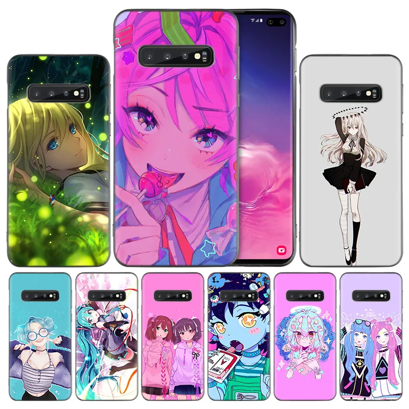Sweet Anime Girl Comic Black Silicone Case Cover for Samsung Galaxy S10 S10e 5G S9 S8 S7 S6 Edge J8 J6 J5 J4 Plus 2018
Sweet Anime Girl Comic Black Silicone Case Cover for Samsung Galaxy S10 S10e 5G S9 S8 S7 S6 Edge J8 J6 J5 J4 Plus 2018