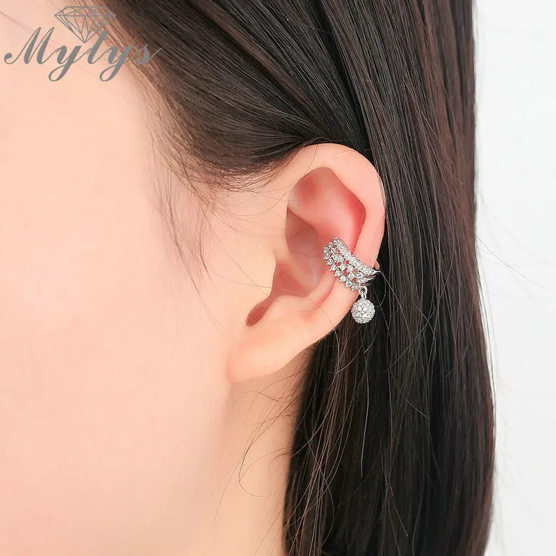 Mytys 925 Sterling Silver Clip Earrings No Pierced Earcuff Ear Clip Earrings Without Piercing Silver Non-piercing Brincos CE401
Mytys 925 Sterling Silver Clip Earrings No Pierced Earcuff Ear Clip Earrings Without Piercing Silver Non-piercing Brincos CE401