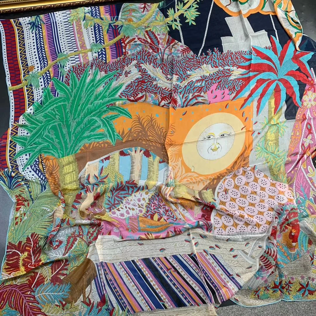 Beautiful Silk Chiffon Shawl Scarf Fashion Multi-function Beach Sunscreen Coat Scarves Office Air Conditioner Shawl 140cm
Beautiful Silk Chiffon Shawl Scarf Fashion Multi-function Beach Sunscreen Coat Scarves Office Air Conditioner Shawl 140cm