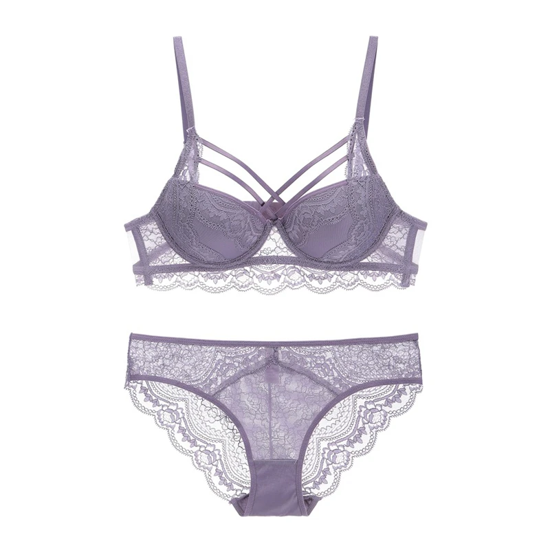 Sexy Lace Criss-Cross Bandage Push Up Bra and Panties Set Medium Padded Lacy Underwear Women Beautiful Lingerie A B C Cup 2019
Sexy Lace Criss-Cross Bandage Push Up Bra and Panties Set Medium Padded Lacy Underwear Women Beautiful Lingerie A B C Cup 2019