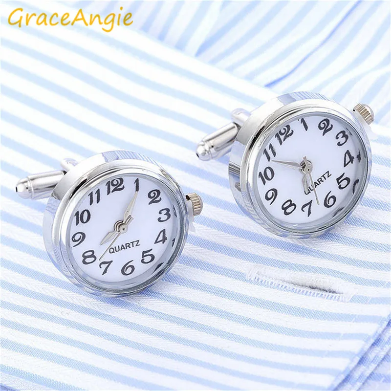 GraceAngie Science Sci-Fi Mystery Vintage Style Dial Watch Style Cufflinks Fun Mechanical Button Movement Jewelry Accessories
GraceAngie Science Sci-Fi Mystery Vintage Style Dial Watch Style Cufflinks Fun Mechanical Button Movement Jewelry Accessories