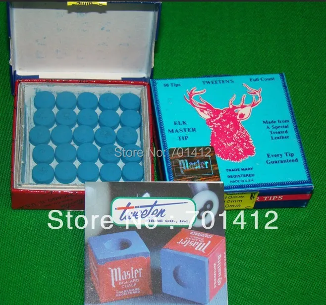 50pcs/lot 10mm ELK master snooker cue tips/billiard tips/pool cue tips blue color made in china
50pcs/lot 10mm ELK master snooker cue tips/billiard tips/pool cue tips blue color made in china