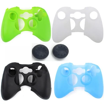 Silicone Gel Guards Protective Cover Case Skin For Microsoft Xbox 360 Wired Wireless Controller Gamepad+2 Silicone Joystick Caps
Silicone Gel Guards Protective Cover Case Skin For Microsoft Xbox 360 Wired Wireless Controller Gamepad+2 Silicone Joystick Caps