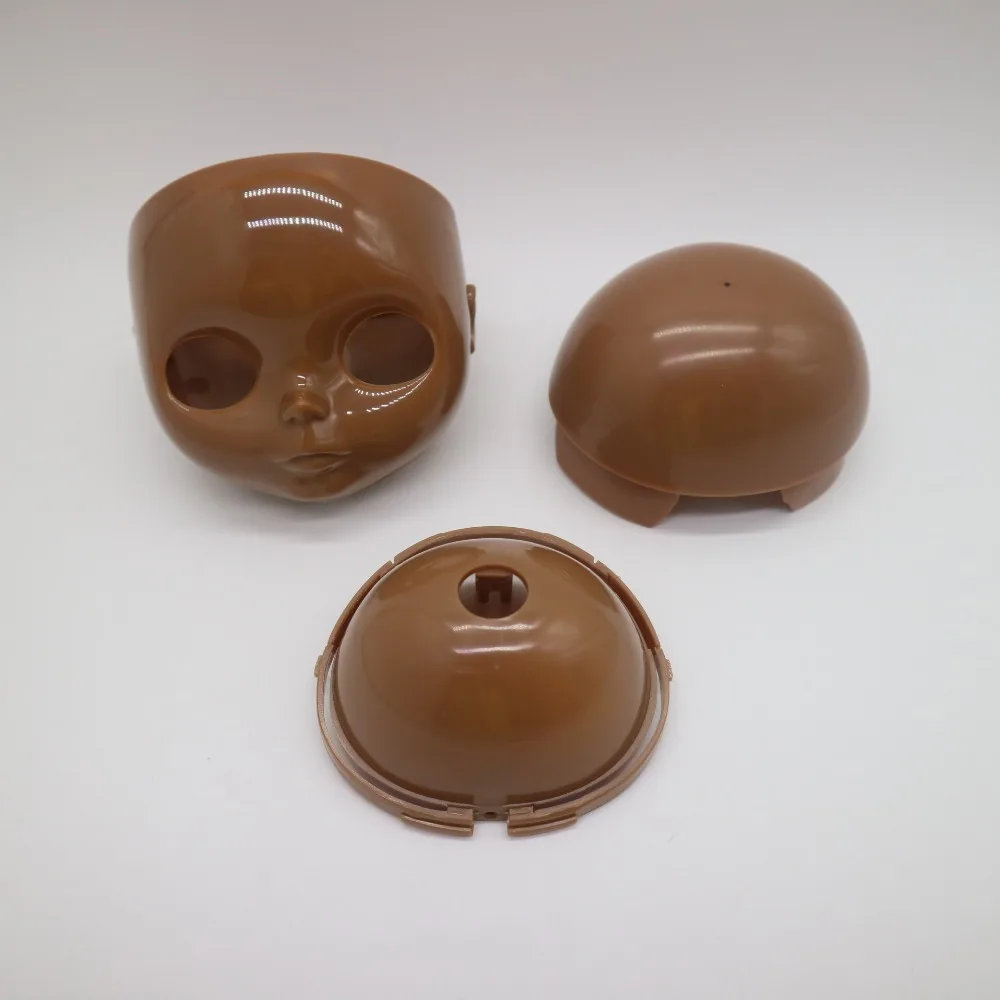 Blyth Doll face plate scalp,Surface shell, head shell super black skin (suitable for blyth)
Blyth Doll face plate scalp,Surface shell, head shell super black skin (suitable for blyth)