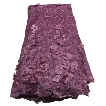 latest african tull lace fabrics high quality 2018 pink lace with 3D flower french lace fabric with beads and stones A1403-1
latest african tull lace fabrics high quality 2018 pink lace with 3D flower french lace fabric with beads and stones A1403-1