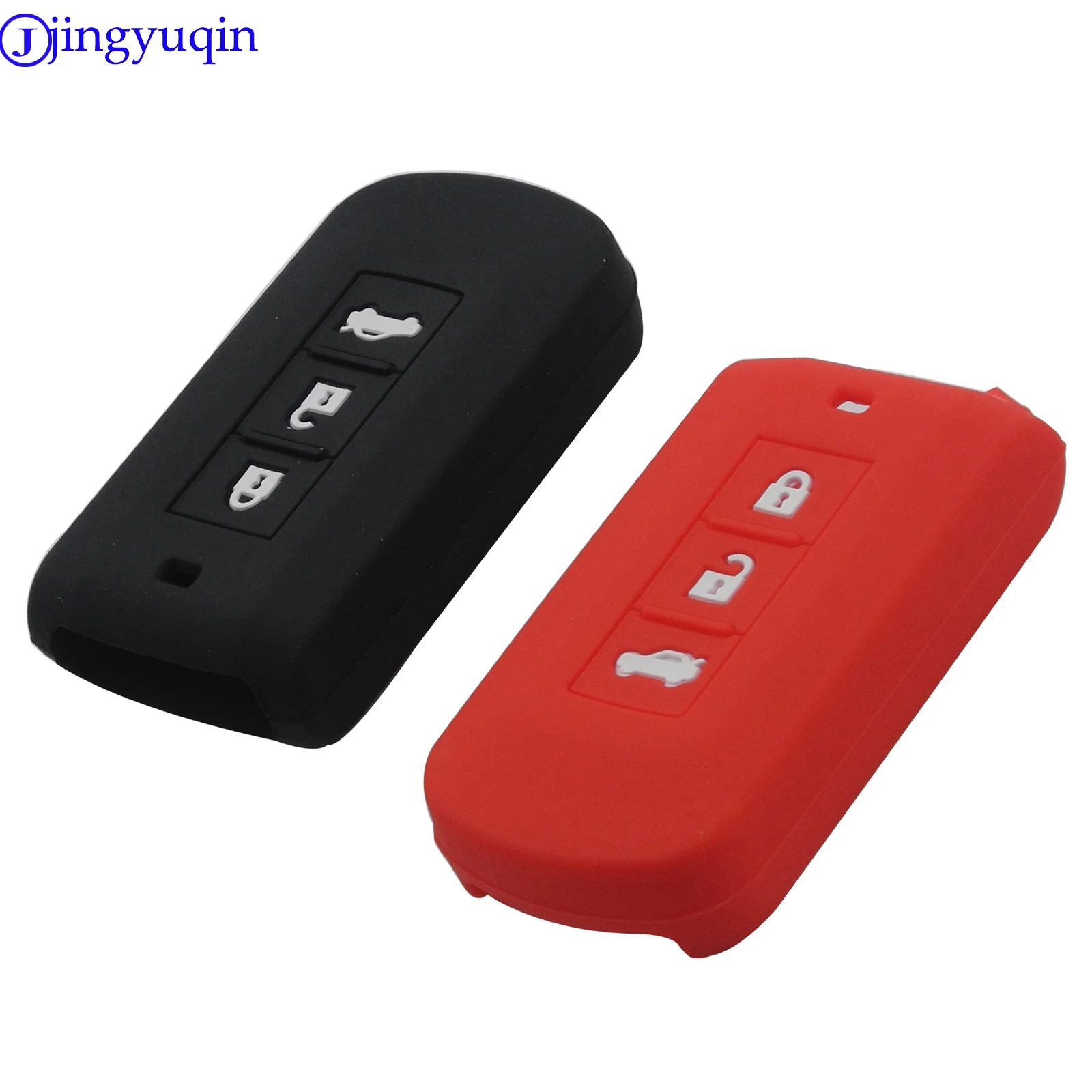 jingyuqin Silicone Car Key Cover Case Fob For Mitsubishi Outlander 2016 Lancer 10 Pajero Sport ASX L200 Smart 3 Buttons
jingyuqin Silicone Car Key Cover Case Fob For Mitsubishi Outlander 2016 Lancer 10 Pajero Sport ASX L200 Smart 3 Buttons