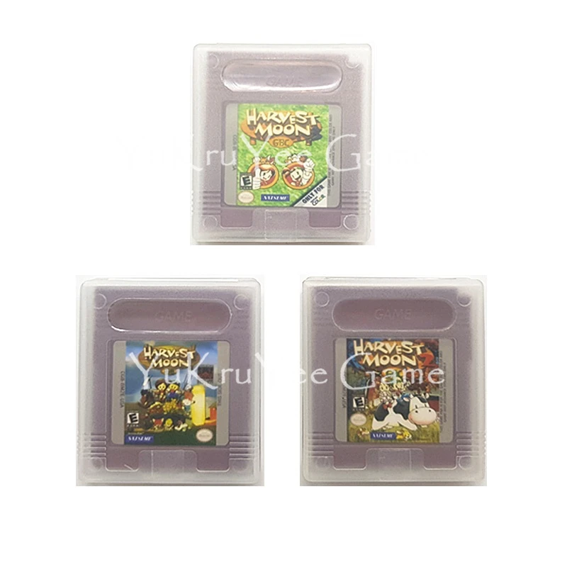 Harvest Moon Series Video Game Cartridge Console Card for 16 Bit Handheld Console English Version
Harvest Moon Series Video Game Cartridge Console Card for 16 Bit Handheld Console English Version
