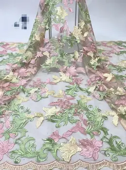 2019 high quality thread embroidery French mesh ZLL-1315 African lace fabric dress women's skirt fabric
2019 high quality thread embroidery French mesh ZLL-1315 African lace fabric dress women's skirt fabric