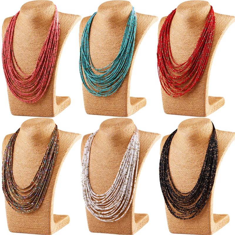 1pc Bohemian Style Long Necklace Handmade Beads Chainbone Chain Vintage Ethnic Necklace Women Accessories Jewelry For Best Gift
1pc Bohemian Style Long Necklace Handmade Beads Chainbone Chain Vintage Ethnic Necklace Women Accessories Jewelry For Best Gift