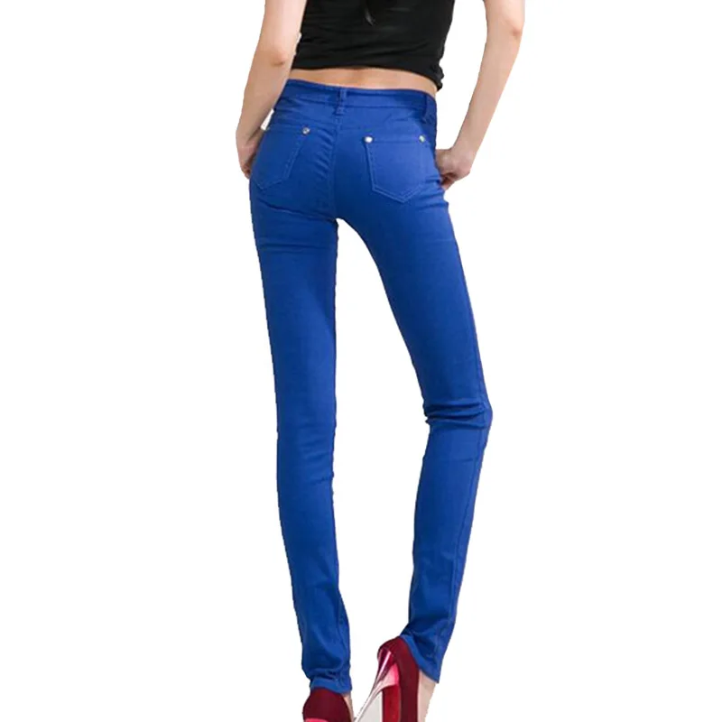 CUHAKCI Denim Jeans Women Pockets Push Up Button Pencil Pants Skinny Elastic Office Lady Sexy Trousers Candy Color
CUHAKCI Denim Jeans Women Pockets Push Up Button Pencil Pants Skinny Elastic Office Lady Sexy Trousers Candy Color