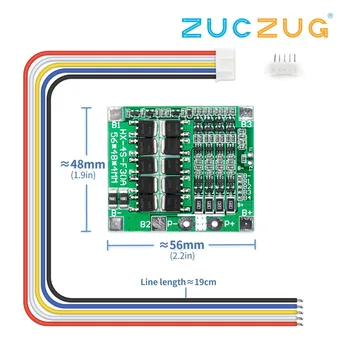 New Arrival 4S 30A 14.8V Li-ion Lithium 18650 Battery BMS Packs PCB Protection Board Balance Integrated Circuits
New Arrival 4S 30A 14.8V Li-ion Lithium 18650 Battery BMS Packs PCB Protection Board Balance Integrated Circuits
