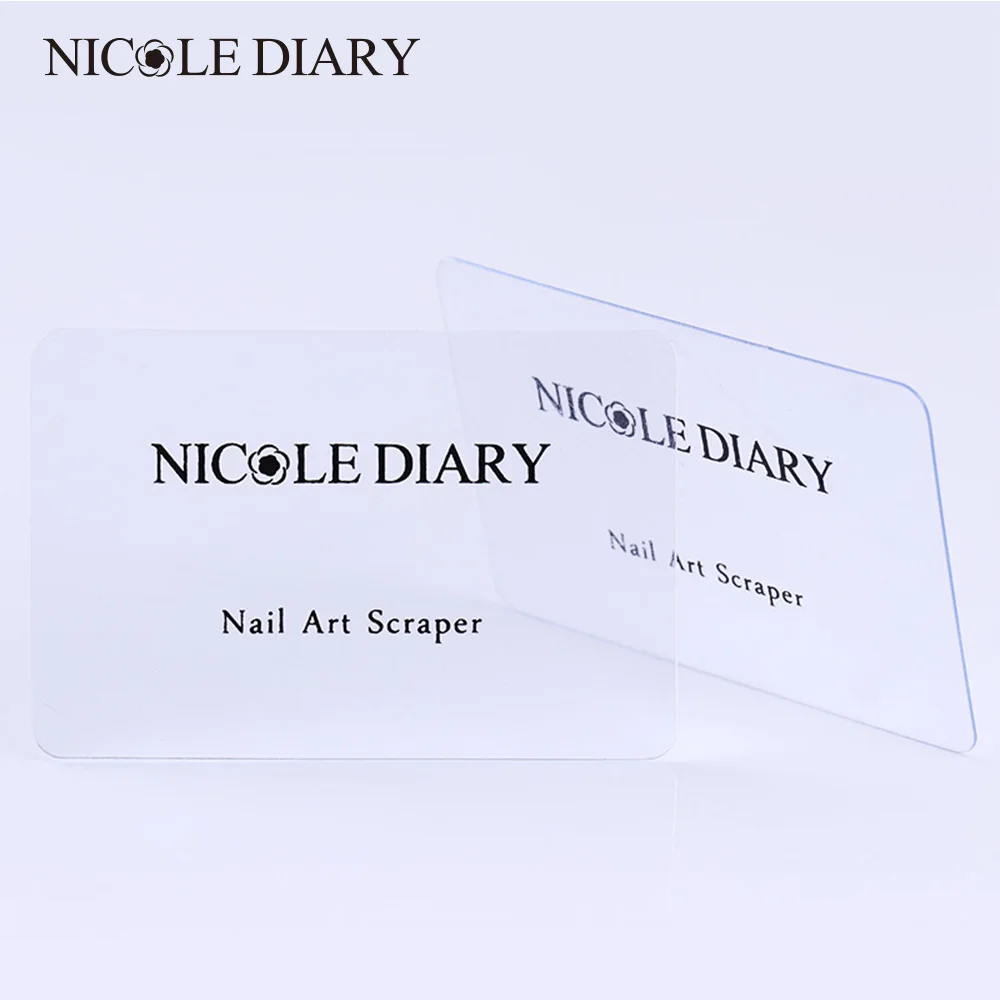 10Pcs NICOLE DIARY Transparent Stamping Scrapers Set Manicure Nail Art Stamp Tool Kit
10Pcs NICOLE DIARY Transparent Stamping Scrapers Set Manicure Nail Art Stamp Tool Kit
