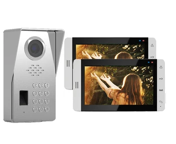 XinSiLu Top Quality TFT LCD Color 7"Video Door Phone Doorbell Touch Key IR Intercom Home Security Video System FRID Camera 1V2
XinSiLu Top Quality TFT LCD Color 7"Video Door Phone Doorbell Touch Key IR Intercom Home Security Video System FRID Camera 1V2