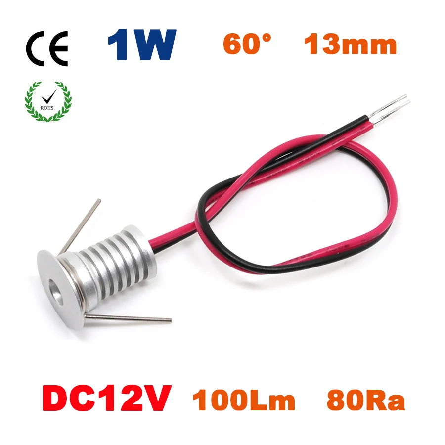 Super Mini 6PCS CE RoHS 1W 100Lm LED Down lamp Ceiling 80Ra Table 1 Watt LED Light DC 12V 2016 New products
Super Mini 6PCS CE RoHS 1W 100Lm LED Down lamp Ceiling 80Ra Table 1 Watt LED Light DC 12V 2016 New products