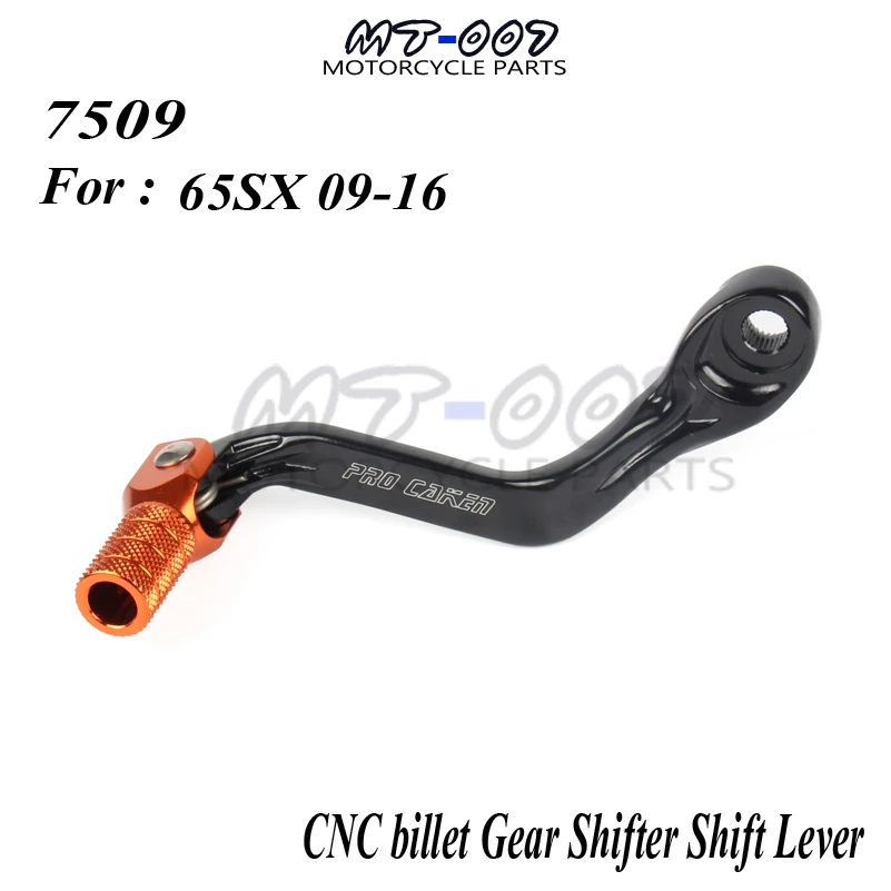 CNC billet Gear Shifter Shift Lever for 65SX 09 10 11 12 13 14 15 16 2009-2016 Motocross Enduro Dirt bike free shipping
CNC billet Gear Shifter Shift Lever for 65SX 09 10 11 12 13 14 15 16 2009-2016 Motocross Enduro Dirt bike free shipping