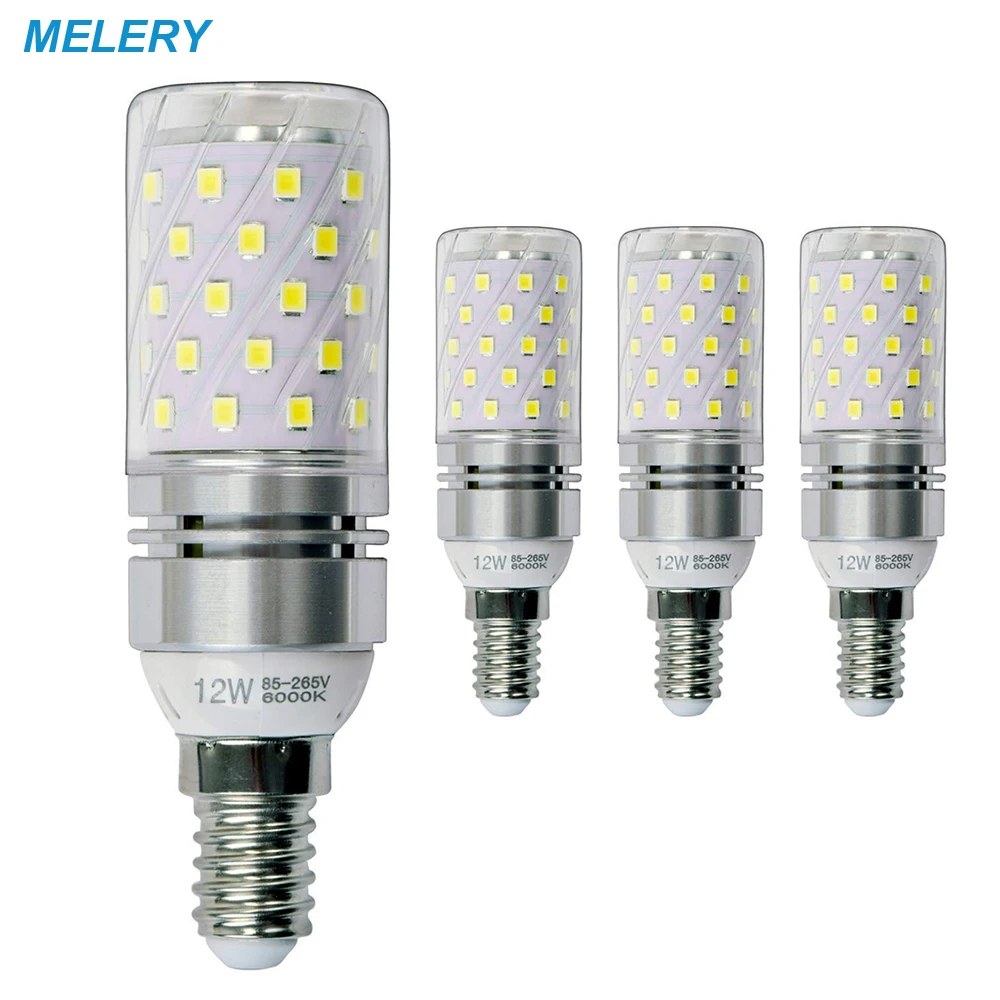 LED Corn Bulbs E14 12W,100W Incandescent Bulbs Equivalent,6000K Daylight White Candelabra 1200Lm Edison Screw LED Light-4Pack
LED Corn Bulbs E14 12W,100W Incandescent Bulbs Equivalent,6000K Daylight White Candelabra 1200Lm Edison Screw LED Light-4Pack