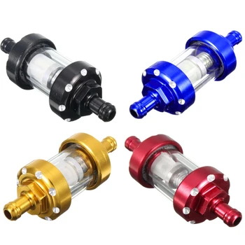 Universal 1/4'' 6mm Pit Glass Motorcycle ATV Dirt Bike Oil Cleaner Inline Fuel Gas Filter New
Universal 1/4'' 6mm Pit Glass Motorcycle ATV Dirt Bike Oil Cleaner Inline Fuel Gas Filter New
