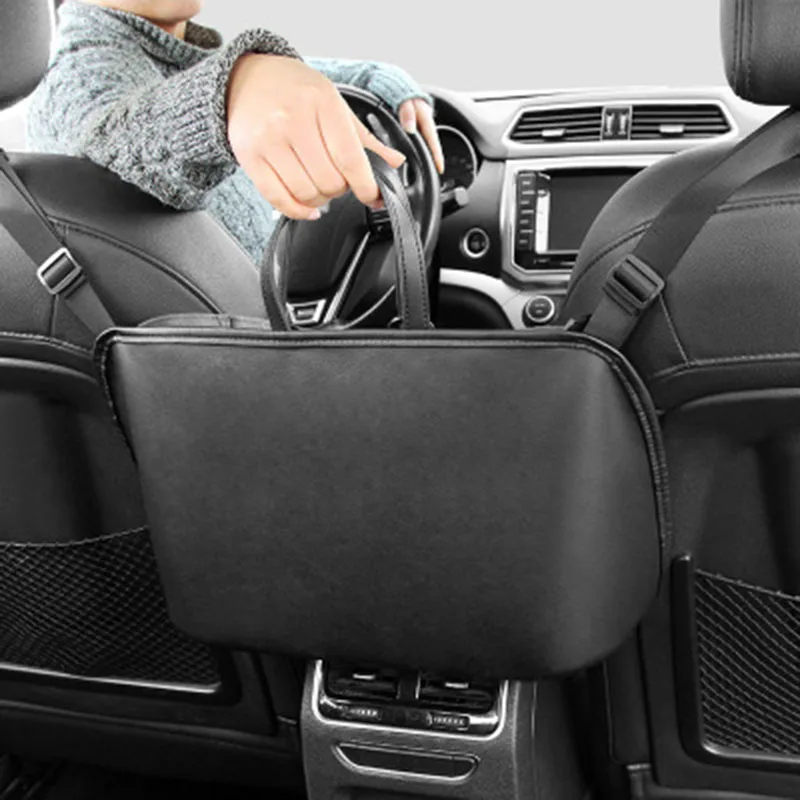 Leather Car Seat Gap Net Bags Storage Black Auto Front Backrest Middle Gaps Hanging Bag Foods Organizers Interior Accessories
Leather Car Seat Gap Net Bags Storage Black Auto Front Backrest Middle Gaps Hanging Bag Foods Organizers Interior Accessories
