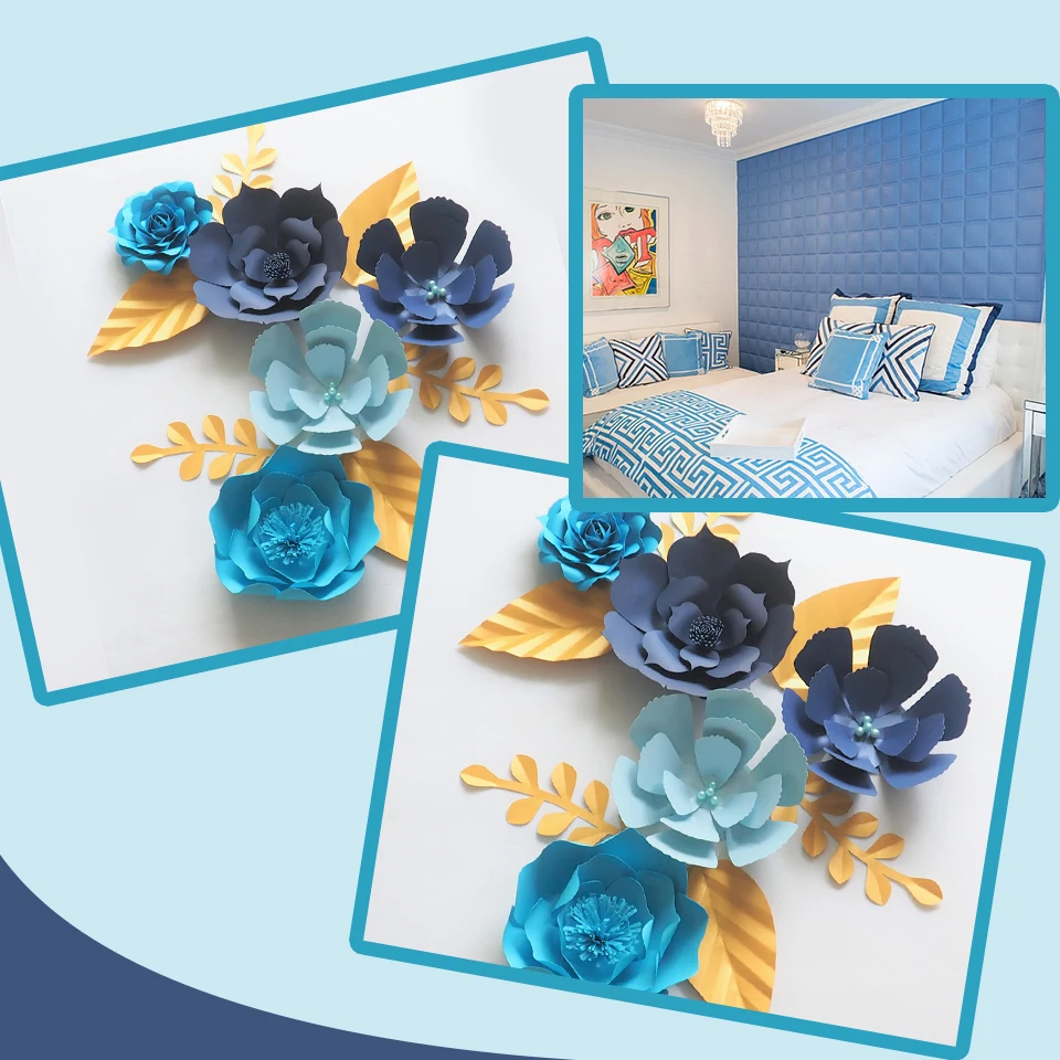 DIY Giant Paper Flowers Backdrop Artificial Handmade Paper Flower 5PCS+Leaves 6PCS Wedding & Party Deco Home Decoration Video
DIY Giant Paper Flowers Backdrop Artificial Handmade Paper Flower 5PCS+Leaves 6PCS Wedding & Party Deco Home Decoration Video