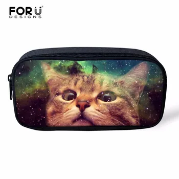 FORUDESIGNS Cosmetic Bag For Teenage Girls School Pen Bag Cat Women Makeup Small Bag For Children Pencil 3D Coin Case Storage
FORUDESIGNS Cosmetic Bag For Teenage Girls School Pen Bag Cat Women Makeup Small Bag For Children Pencil 3D Coin Case Storage