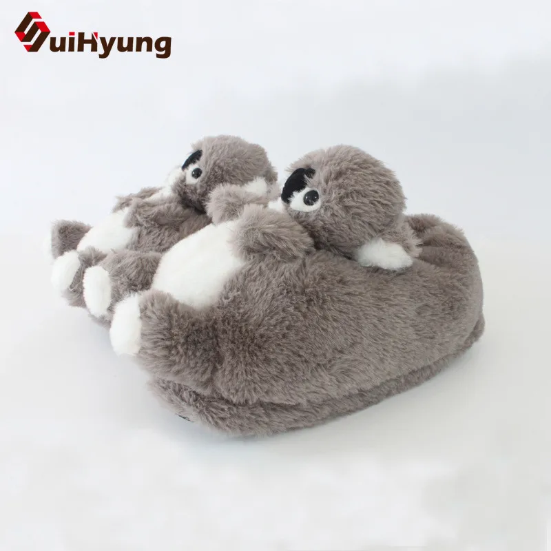 Suihyung Winter Warm Female Male Indoor Cotton Shoes Funny Koala Interior Plush Mute Home Slippers Bedroom Floor Women's Shoes
Suihyung Winter Warm Female Male Indoor Cotton Shoes Funny Koala Interior Plush Mute Home Slippers Bedroom Floor Women's Shoes